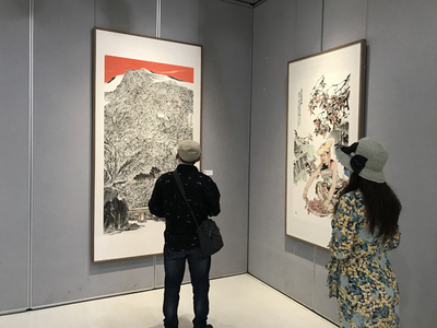 繪光輝歷程 頌百年輝煌 渝中區(qū)慶祝中國共產(chǎn)黨成立100周年美術書法作品展熱烈啟幕
